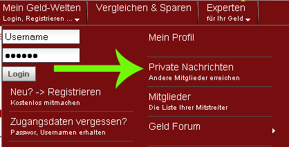Anonym Kontakt aufnehmen