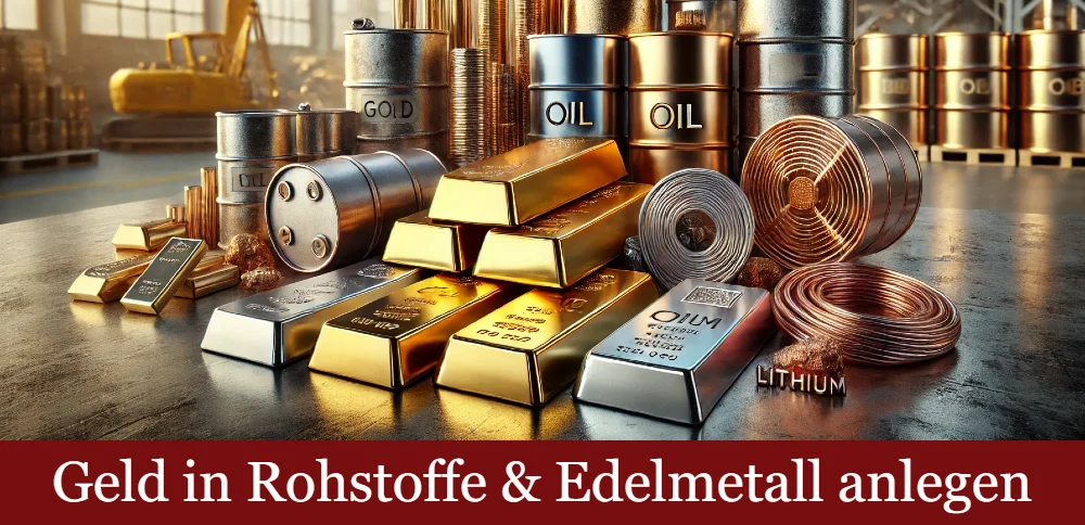 Edelmetalle und Rohstoffe (Symbolbild)