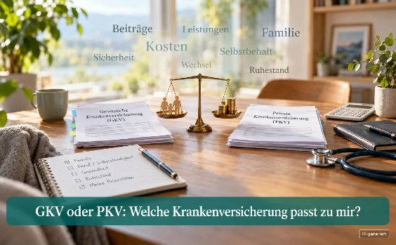 GKV oder PKV - Symbolbild