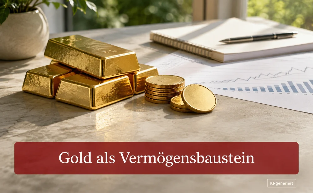 Gold als Vermögensbaustein - Symbolbild