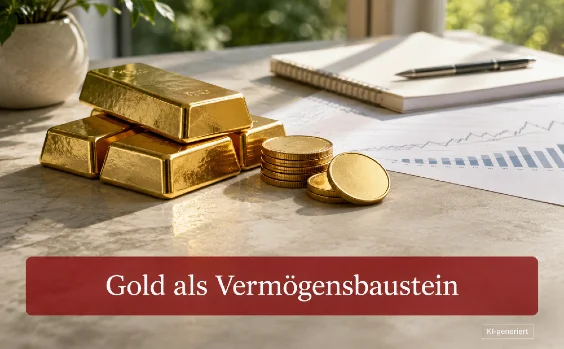 Gold als Vermögensbaustein - Symbolbild