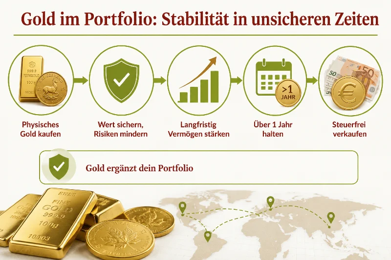 Gold als Stabilitätsfaktor
