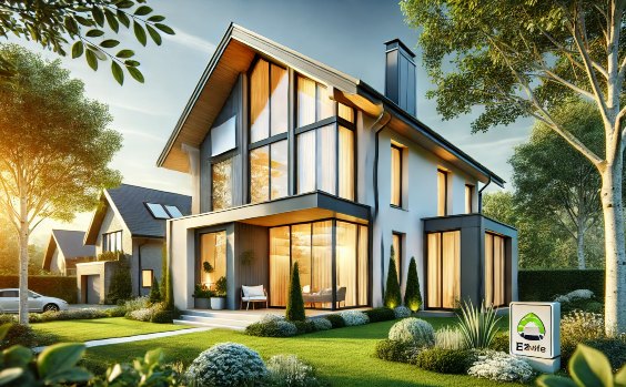 Haus mit viel Glas