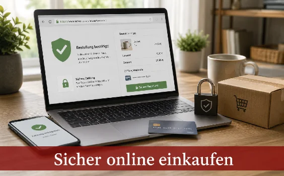 Sicher online einkaufen (Symbolbild)