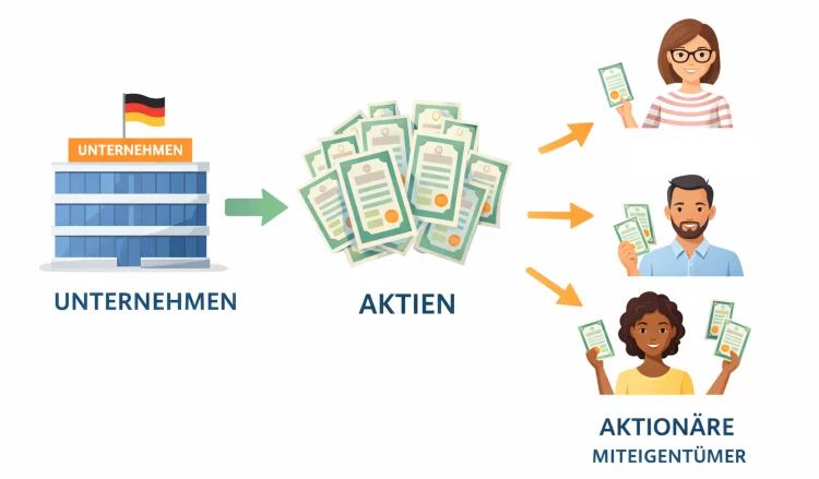 unternehmen aktien aktionaere 750