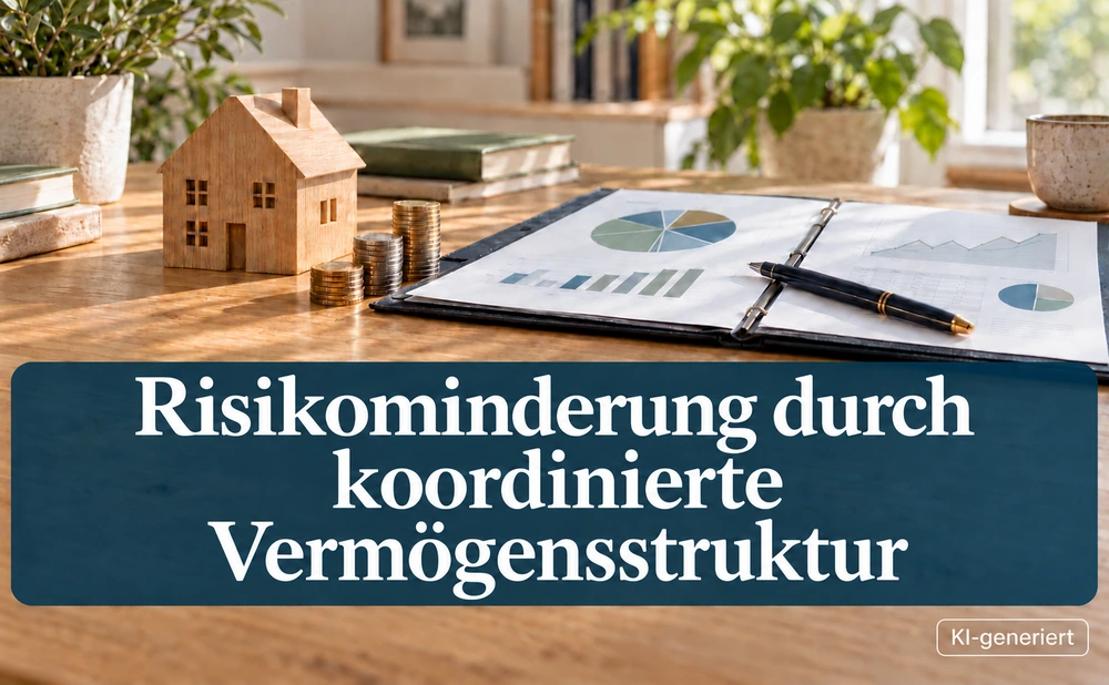 Risikominderung durch koordinierte Vermögensstruktur - Symbolbild
